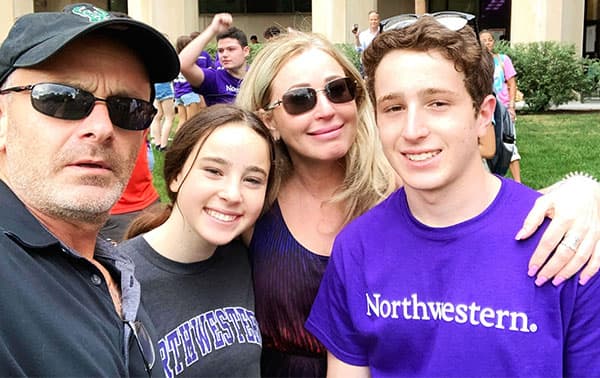 Daniel Perelman and his family.