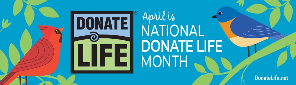 April is National Donate Life Month